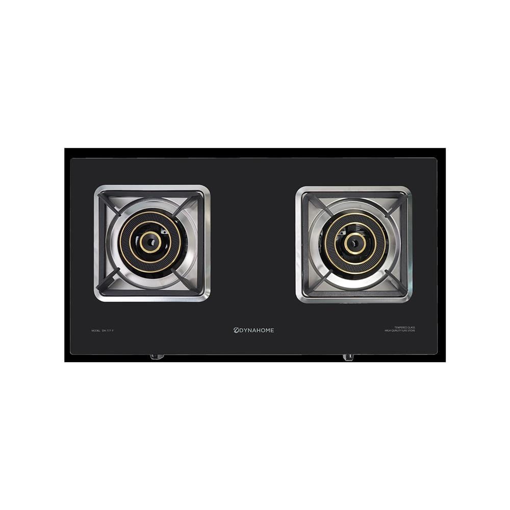 เตาแก๊สตั้งโต๊ะ 2 หัวแก๊ส DYNA HOME DH-777-F