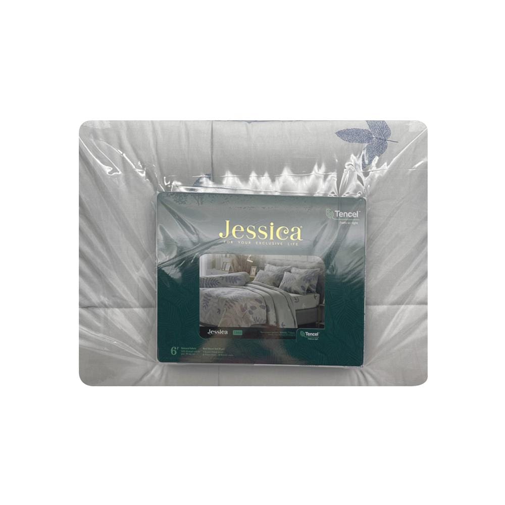 ชุดผ้าปูที่นอน 6 ฟุต 6 ชิ้น JESSICA TENCEL 20209-T860