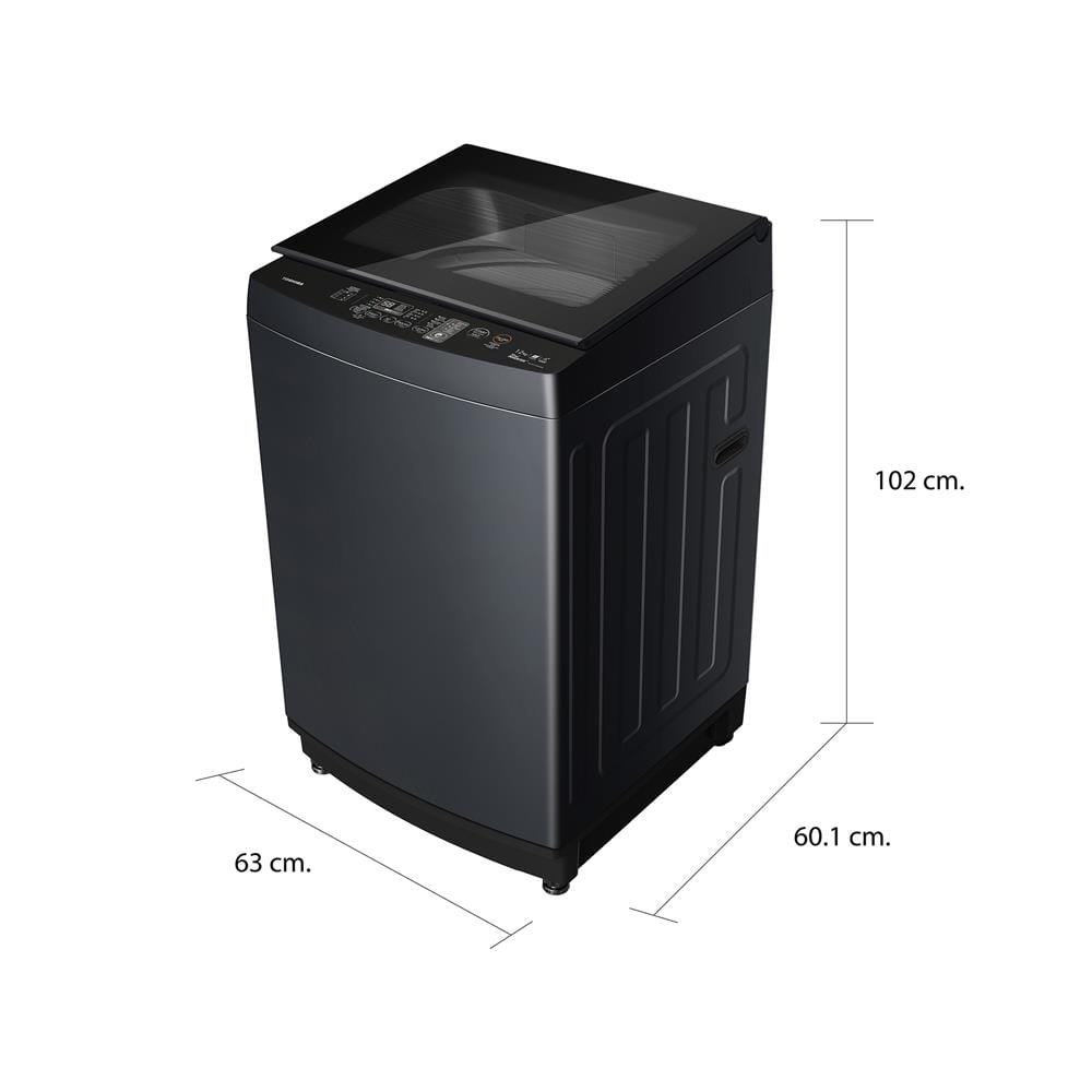 เครื่องซักผ้าฝาบน TOSHIBA AW-DUK1300LT(MK) 12 กก. อินเวอร์เตอร์