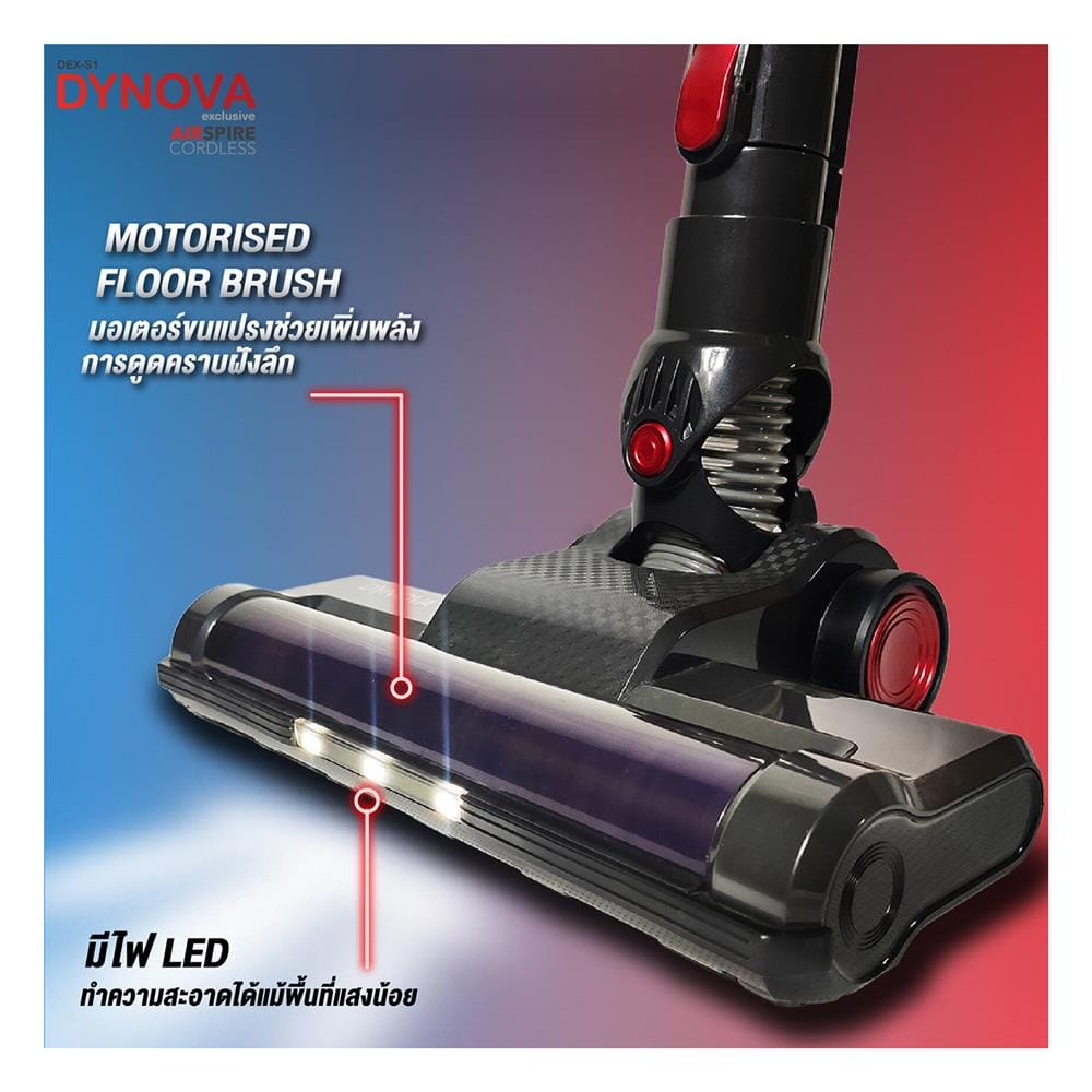 เครื่องดูดฝุ่นแบบด้าม DYNOVA W01