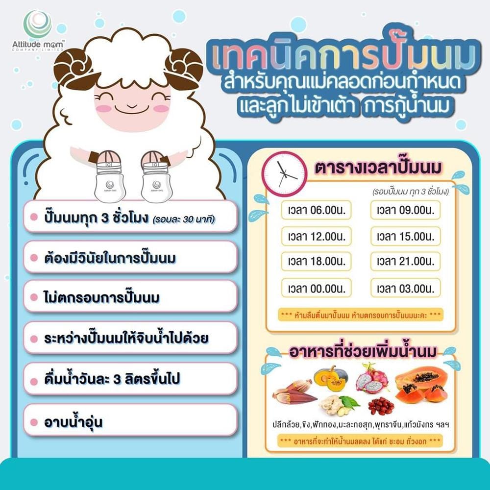 อะไหล่เครื่องปั๊มนม ATTITUDE MOM ขนาด 19_4