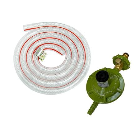 SAFETY LOW PRESSURE REGULATOR AND HOSE LUCKY FLAME L-336SBP