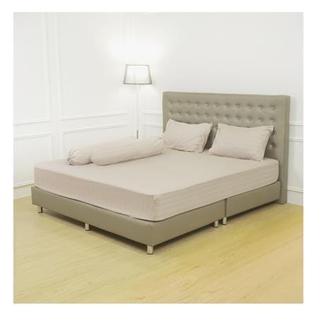 ชุดผ้าปูที่นอน 6 ฟุต 5 ชิ้น ME LIVING KIERA สีเบจ