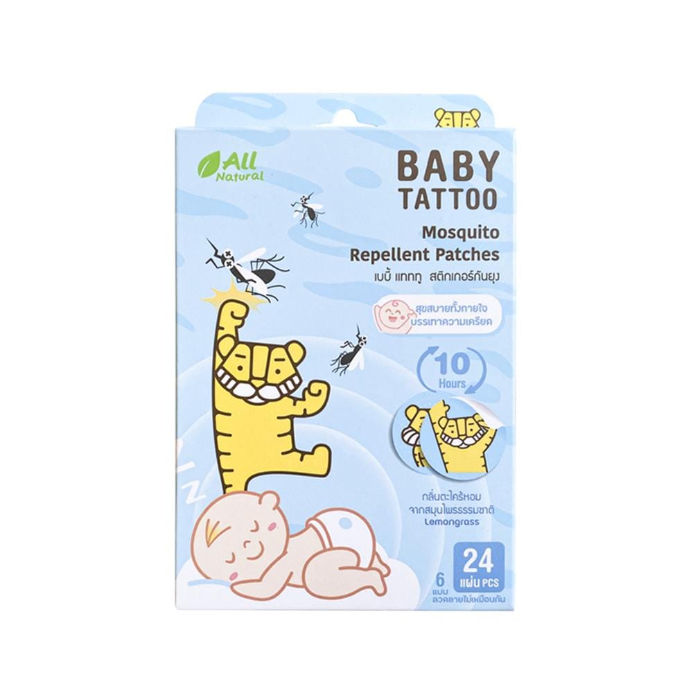 สติกเกอร์กันยุง BABY TATTOO ตะไคร้_0