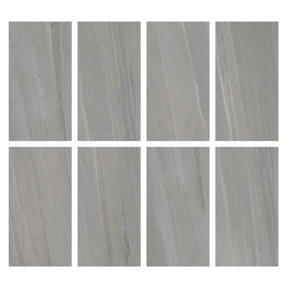 กระเบื้องพื้นพอร์ซเลน 30x60 ซม. CERGRES อูซี่ เทาเข้ม 1.44 ตร.ม.