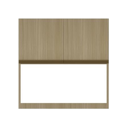 ตู้แขวนคว่ำจาน JUPITER SILKY WOODS 80x80 ซม. สีน้ำตาล_1