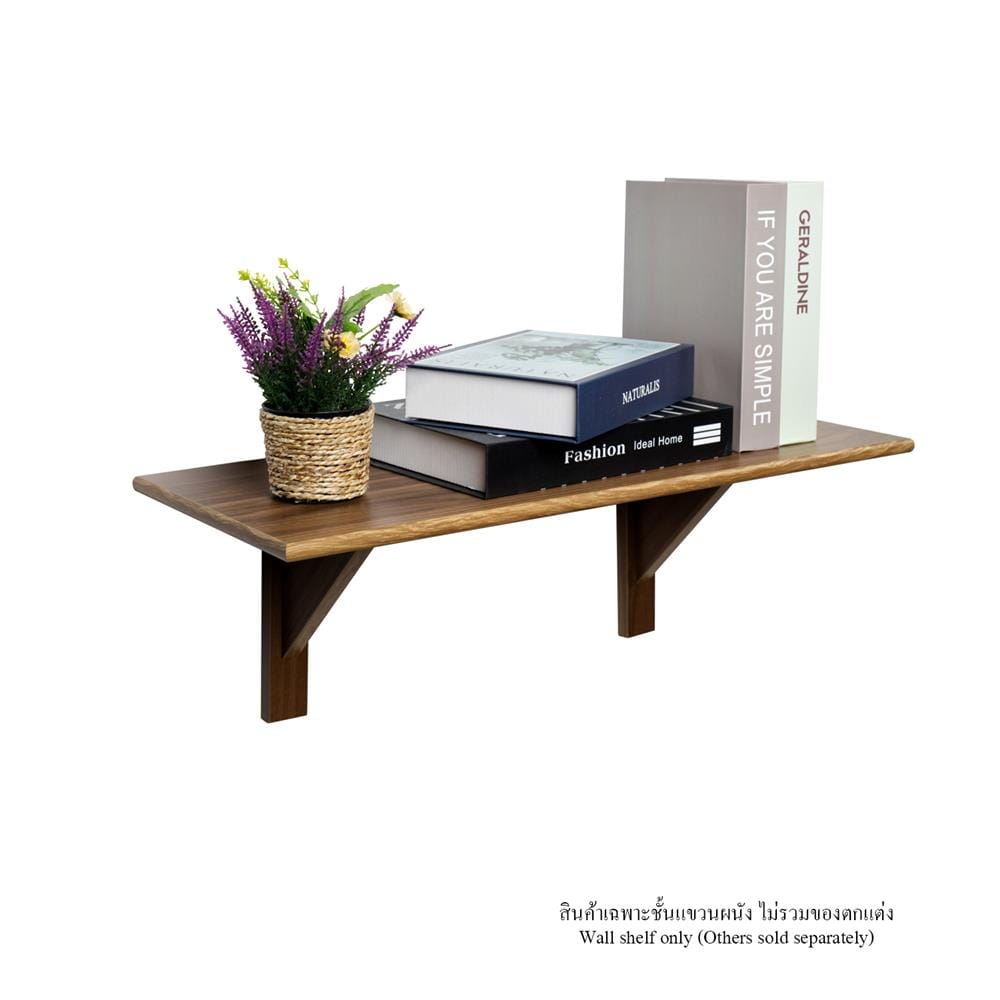 ชั้นแขวนผนัง FASTTECT WR2560+LS2190-OAK308 60 ซม. สีโอ๊ค