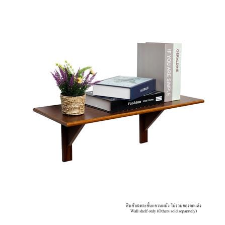 ชั้นแขวนผนัง FASTTECT WR2560+LS2190-OAK 60 ซม. สีโอ๊ค