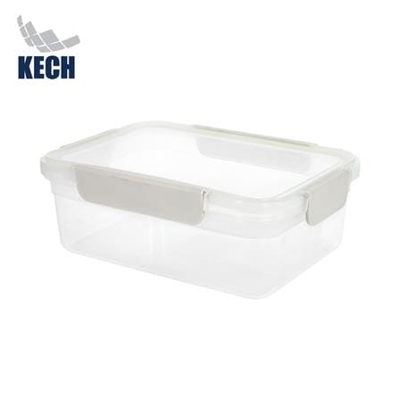 กล่องอาหารเหลี่ยม 1.3 ลิตร KECH NEXT 2816 สีครีม_0