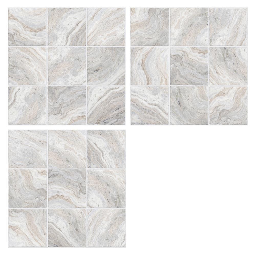 กระเบื้องพื้นพอร์ซเลน  16x16 นิ้ว COTTO เอ็นเลส เทา PM 0.96 ตร.ม.