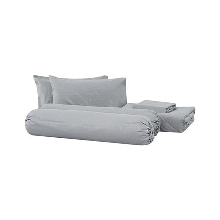 ชุดผ้าปูที่นอน 6 ฟุต 6 ชิ้น HOME LIVING STYLE TWILLY สีเทา_1