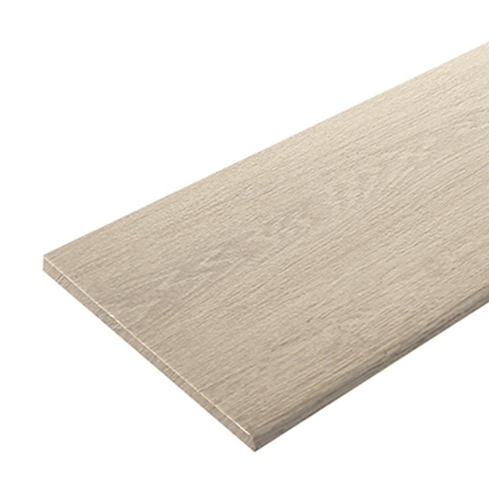 ไม้บันได SPC ตราเพชร 8 นิ้ว 20x120x1.0 ซม. สีเบจ