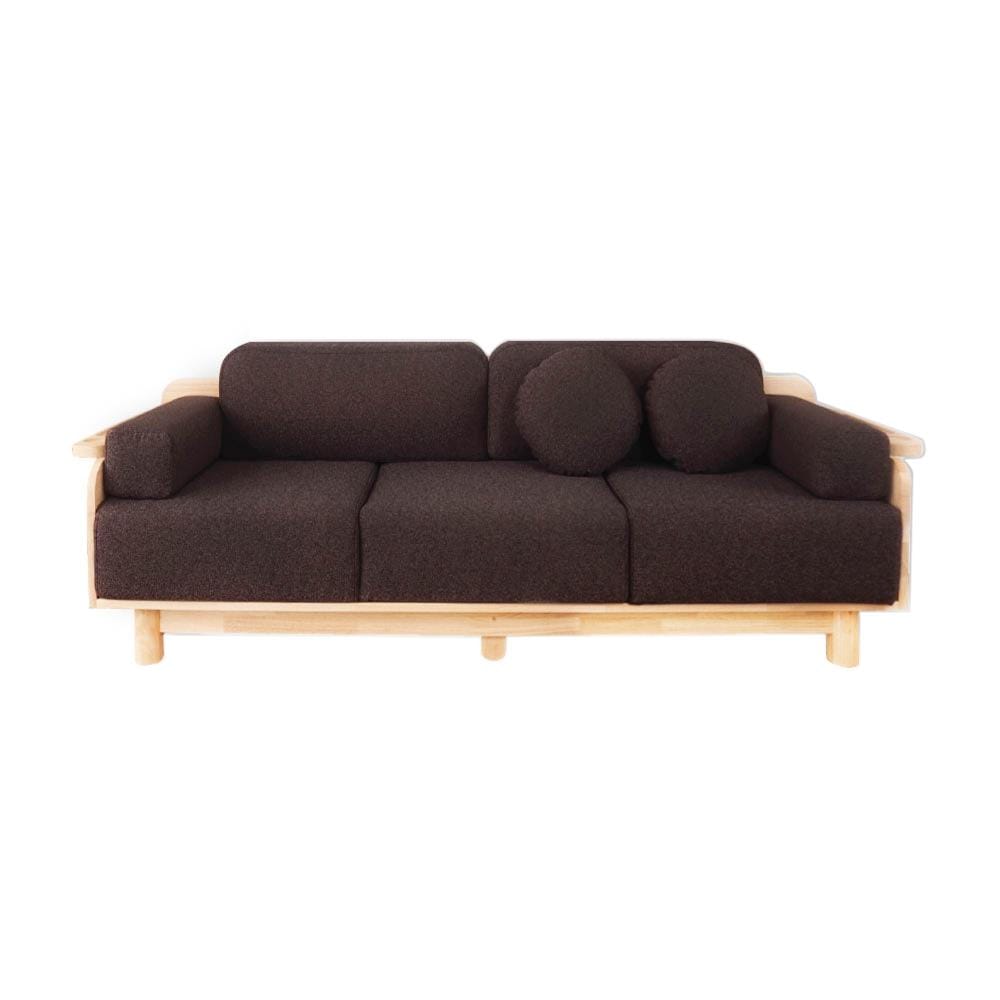 โซฟา 2 ที่นั่ง BAAN FURNITURE FIFA สีน้ำตาลเข้ม