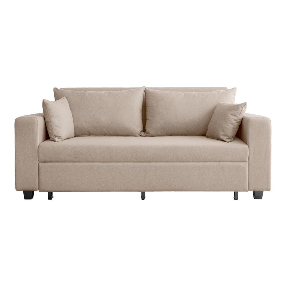 โซฟาเบด CCR FURNITURE รุ่น PHILLY (ฟิลลี่) ขนาด 194 cm. ผ้า สีครีม (A1-02)