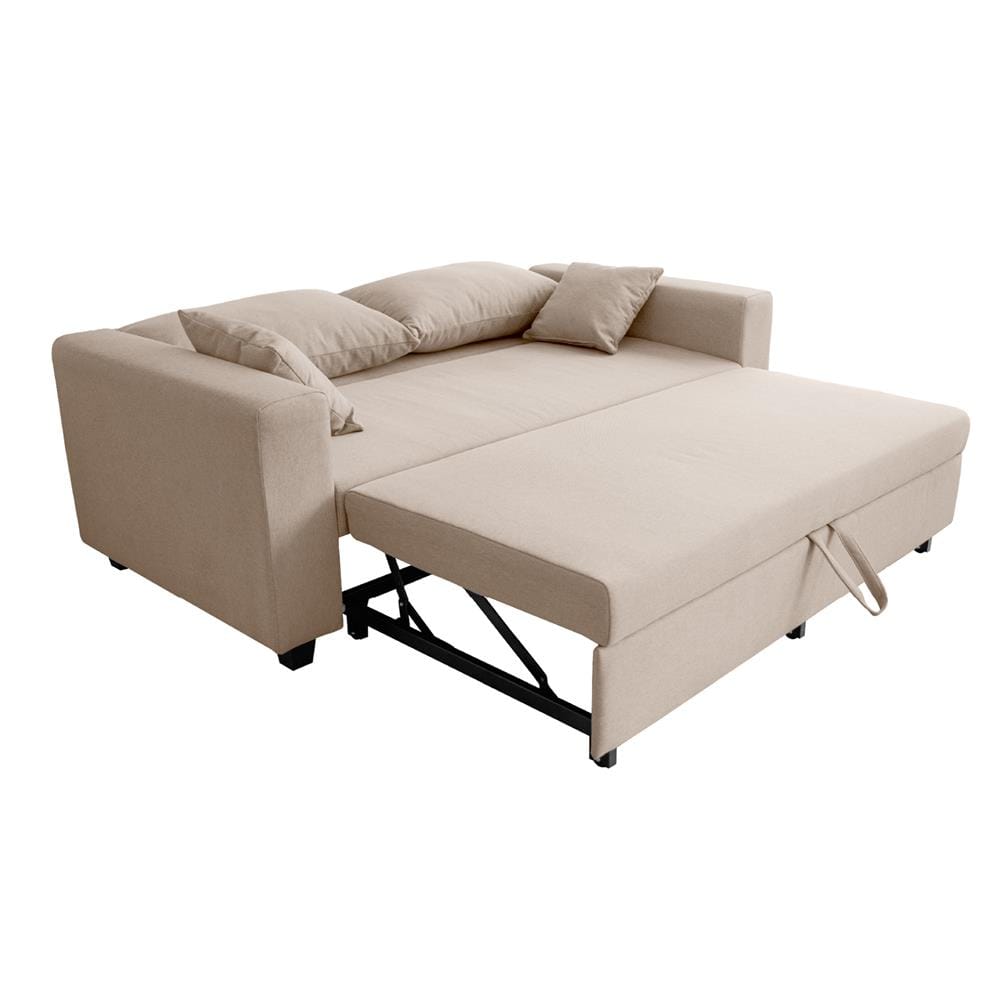 โซฟาเบด CCR FURNITURE รุ่น PHILLY (ฟิลลี่) ขนาด 194 cm. ผ้า สีครีม (A1-02)_2