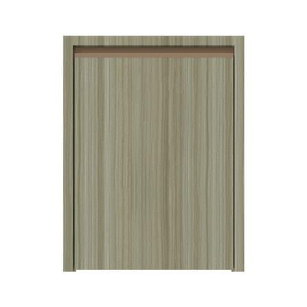 บานถังแก๊สเรียบ JUPITER SILKY TEAK 57x74 ซม. สีน้ำตาล