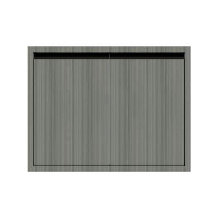 บานซิงค์คู่เรียบ JUPITER SILKY LIGHT 87x67 ซม. สีเทา