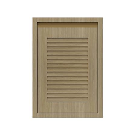 บานซิงค์เดี่ยวเกล็ดเต็ม JUPITER SILKY WOOD 47x67 ซม. สีน้ำตาล