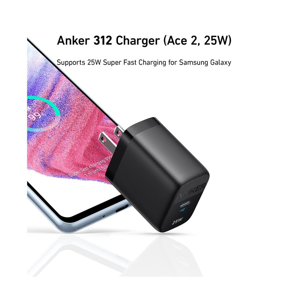 หัวชาร์จด่วนพิเศษ 25W Anker 312 Charger (Ace2, 25W) - AK407   _2