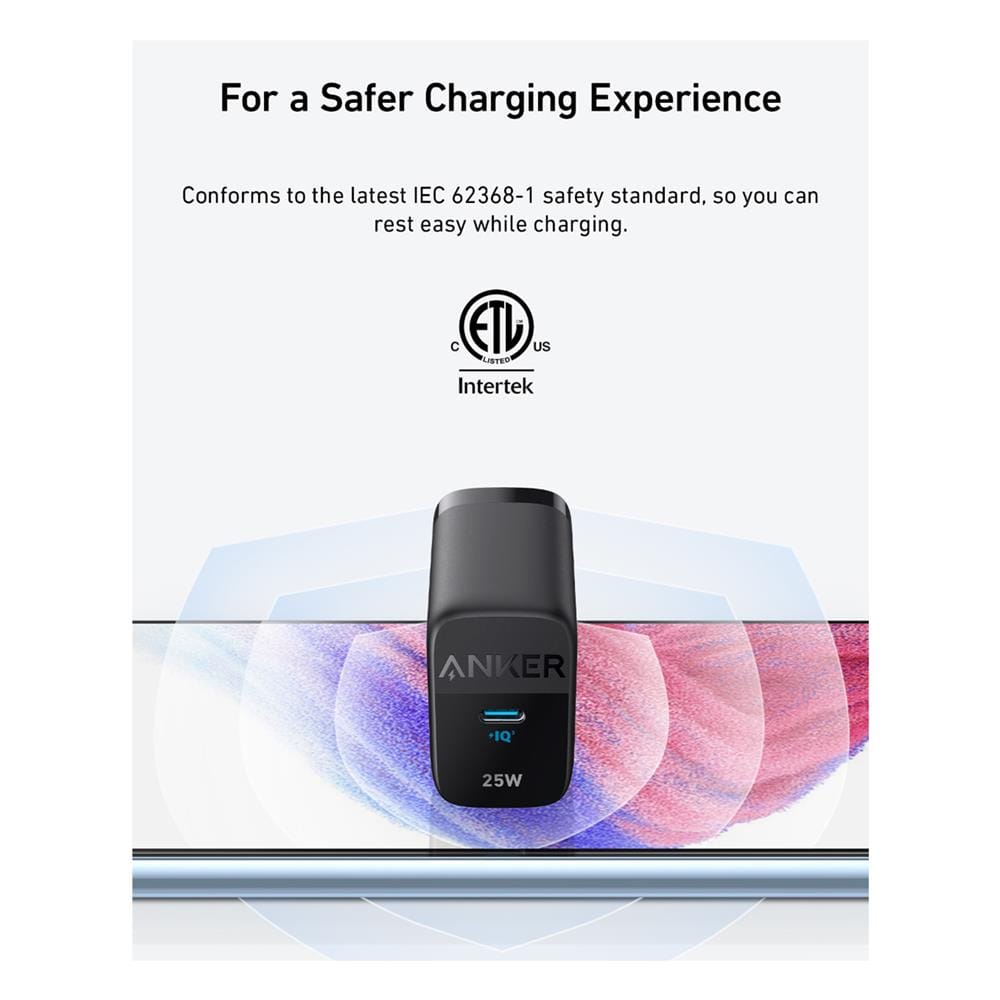 หัวชาร์จด่วนพิเศษ 25W Anker 312 Charger (Ace2, 25W) - AK407   _4