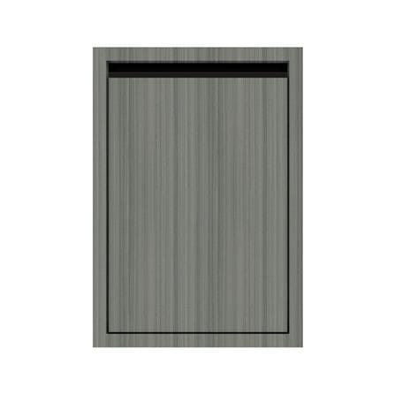 บานซิงค์เดี่ยวเรียบ JUPITER SILKY LIGHT 47x67 ซม. สีเทา