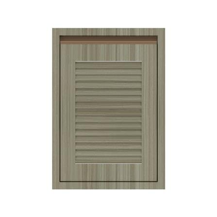 บานซิงค์เดี่ยวเกล็ดเต็ม JUPITER SILKY TEAK 47x67 ซม. สีน้ำตาล