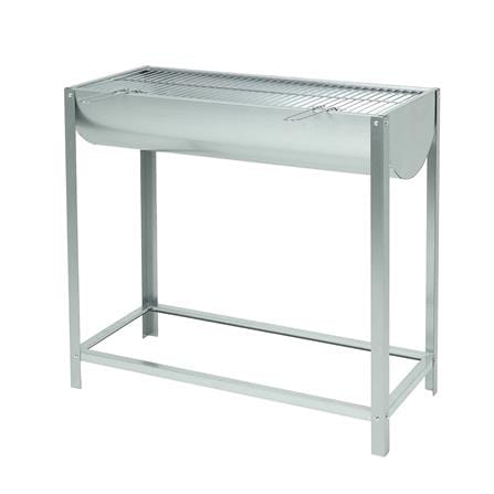 เตาถ่านบาร์บีคิว SPRING GALVANIZED 100 ลิตร สีเงิน