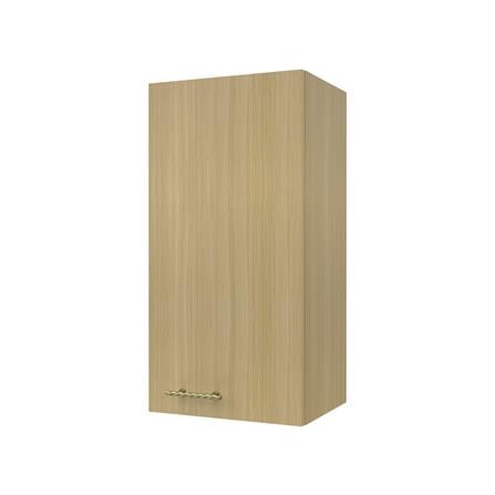 ตู้แขวนเดี่ยวบานทึบ JUPITER MINERVA 40x80 ซม. สีน้ำตาล
