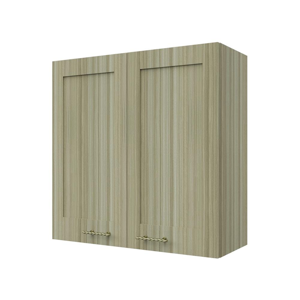 ตู้แขวนคู่ JUPITER GLORY TEAK 80x80 ซม. สีน้ำตาล