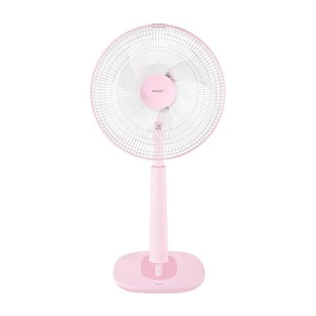 พัดลมสไลด์ 14 นิ้ว HATARI S14M1 สีชมพู