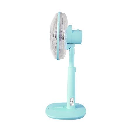 พัดลมสไลด์ 14 นิ้ว HATARI S14M1 สีฟ้า_2