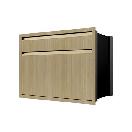 ตู้ลิ้นชัก 2 ชั้น JUPITER SILKY WOODS 87x67 ซม. สีน้ำตาล