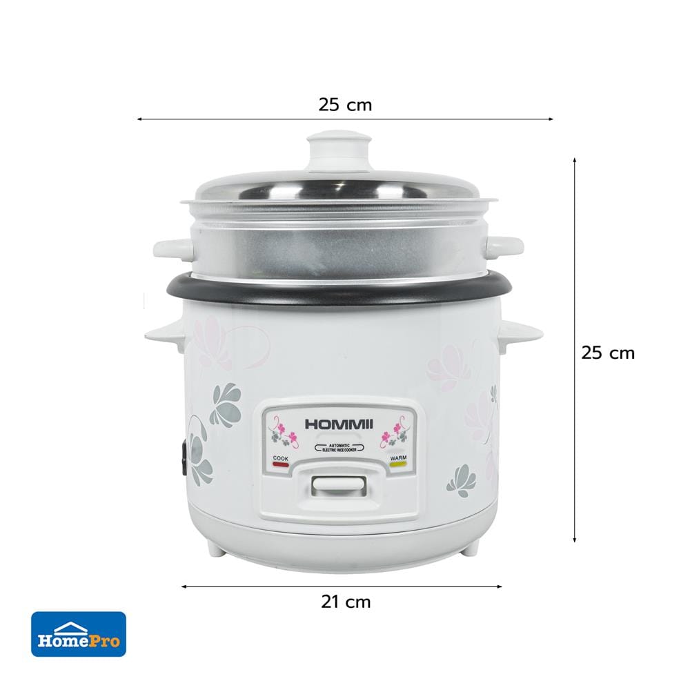 หม้อหุงข้าว MANUAL HOMMII HPE-CR-010 1 ลิตร
