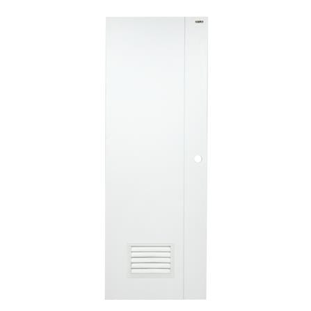ประตูห้องน้ำ UPVC AZLE PSW2 เกล็ดล่าง 70X200 ซม. ส...