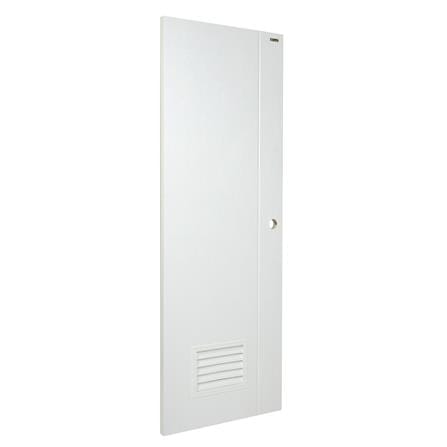 ประตูห้องน้ำ UPVC AZLE PSW2 เกล็ดล่าง 70X200 ซม. สีขาว เจาะลูกบิด_4