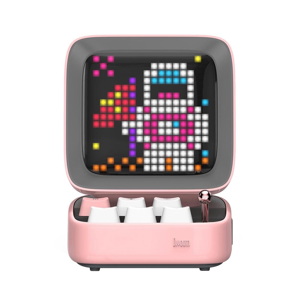 ลำโพงบลูทูธ DIVOOM DITOO PRO สีชมพู_1
