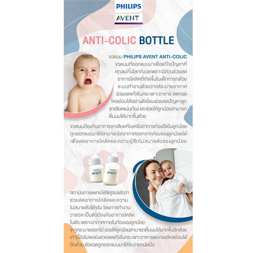 ขวดนม PHILIPS AVENT SCY100/01แอนตี 4o/1p_3