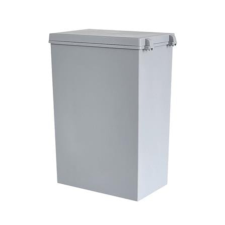 ถังขยะเหยียบเหลี่ยม STACKO MONO 5 ลิตร สีเทา_2