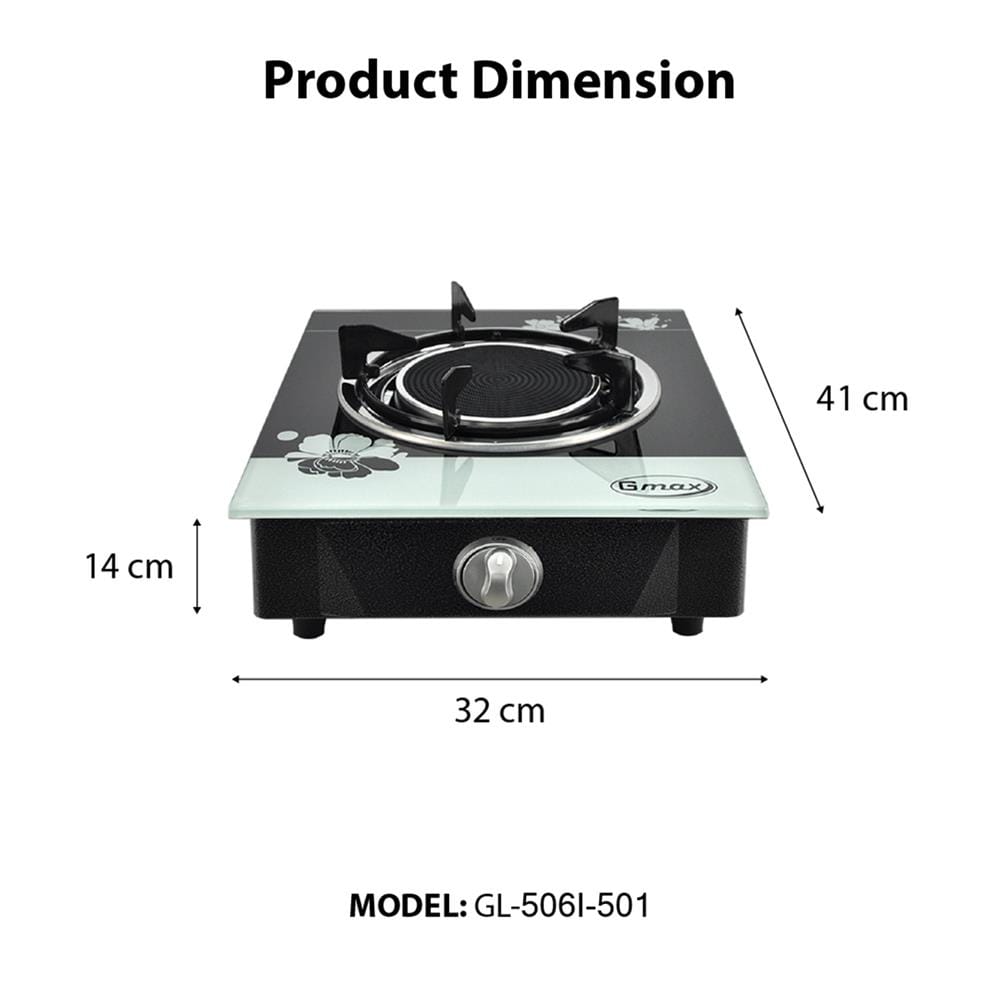 เตาแก๊สตั้งโต๊ะ 1หัวแก๊สGMAX GL-506I-501_2
