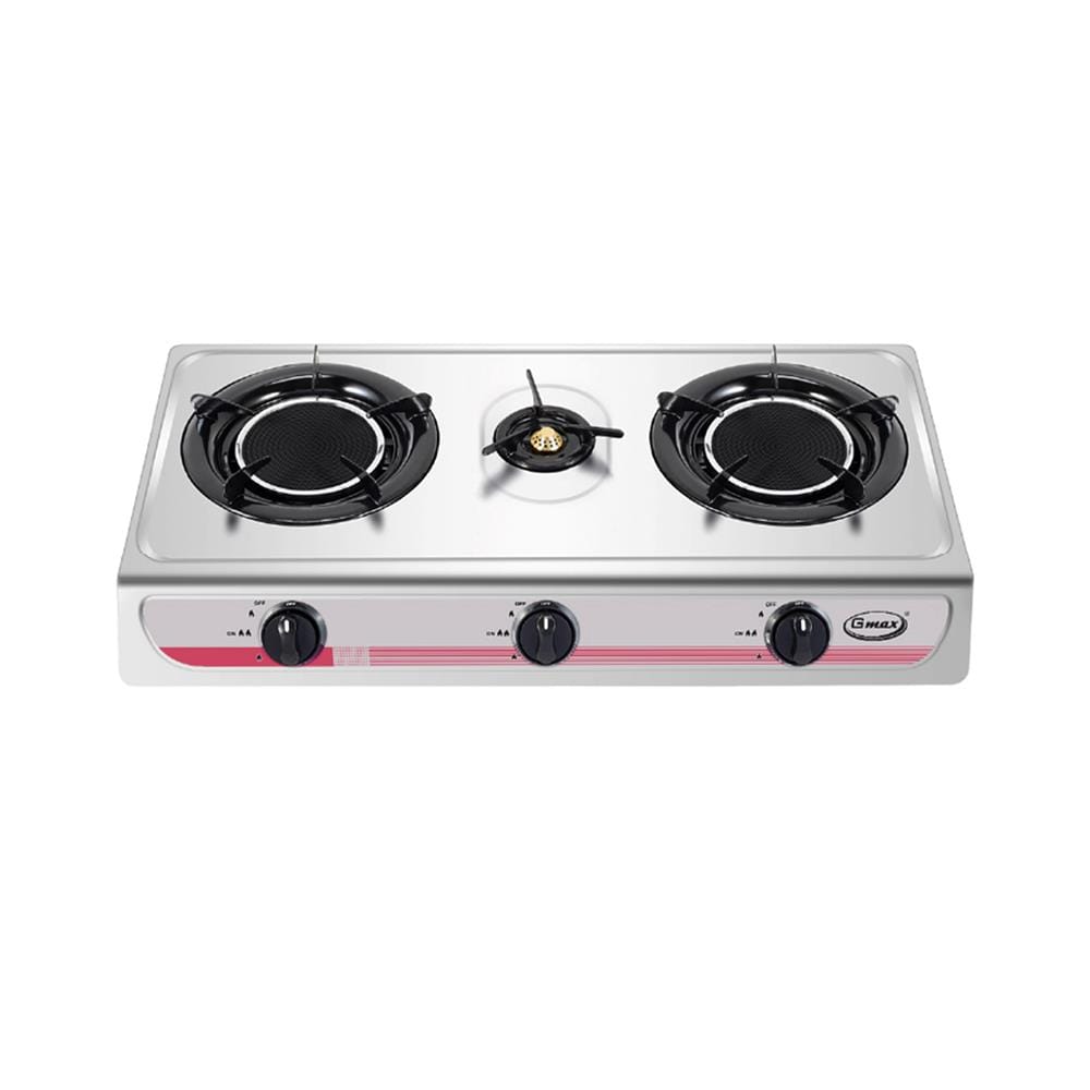 เตาแก๊สตั้งโต๊ะ3หัวแก๊ส GMAX GL-301-351_0
