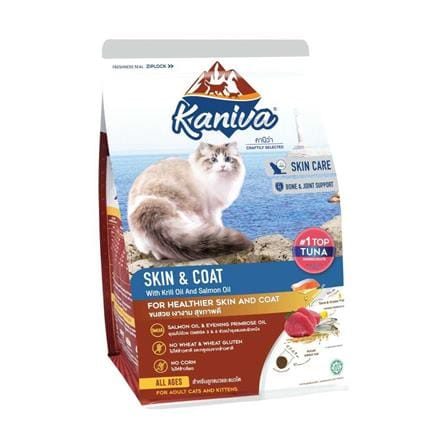 อาหารแมว KANIVA SKIN AND COAT 370 กรัม_0