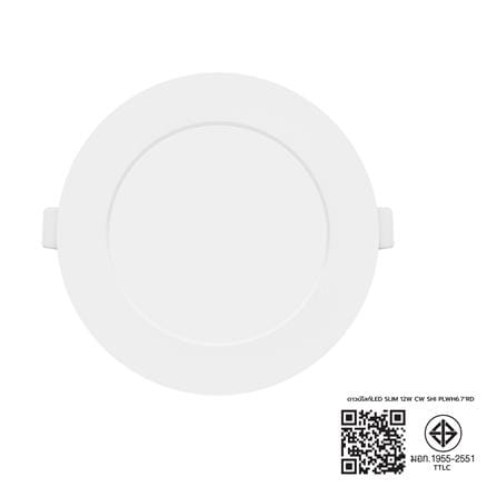 ดาวน์ไลท์ LED SHINING LCDLSG3RO12W40 6.7 นิ้ว 12 วัตต์ COOL WHITE สีขาว_9