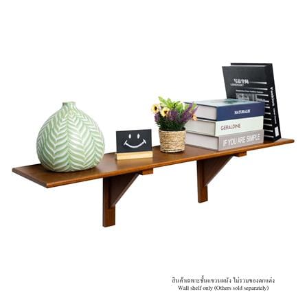 ชั้นแขวนผนัง FASTTECT WR2090+LS2190-TEAK 90 ซม. สีไม้สัก_0