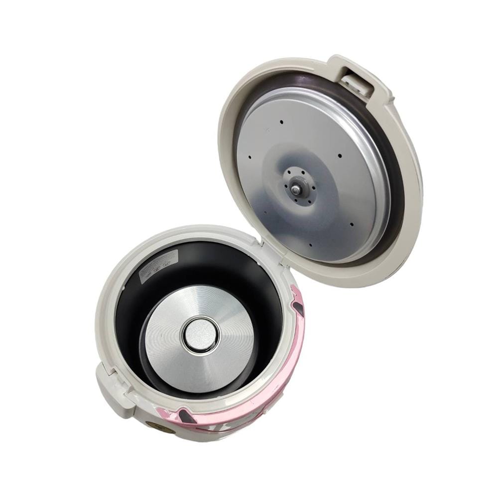 หม้อหุงข้าว MANUAL MITSUMARU AP-508 สีขาว/ชมพู 0.8 ลิตร