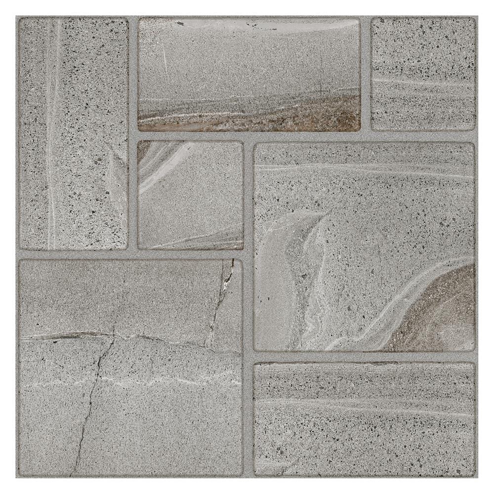 กระเบื้องพื้น 16x16 นิ้ว DURAGRES โบนิโต้ เทา A 0.96 ตร.ม.