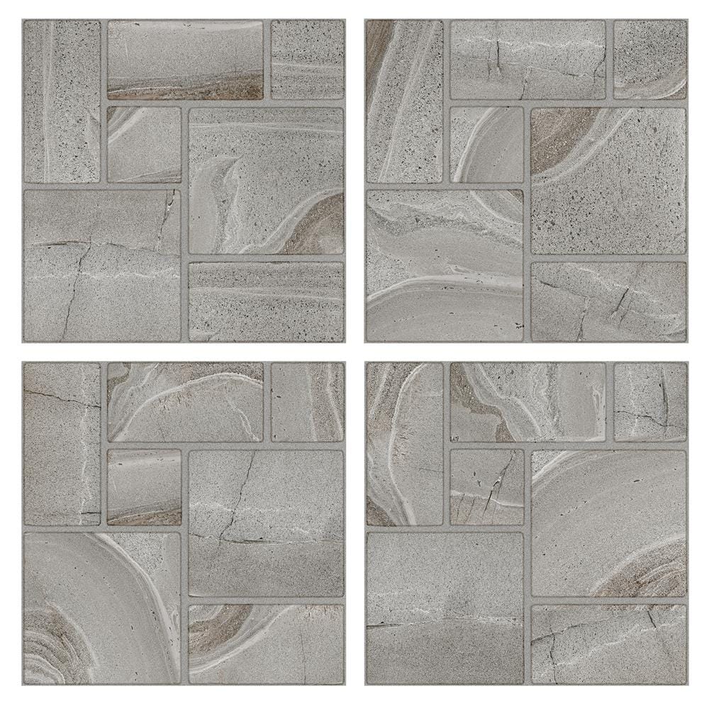 กระเบื้องพื้น 16x16 นิ้ว DURAGRES โบนิโต้ เทา A 0.96 ตร.ม.