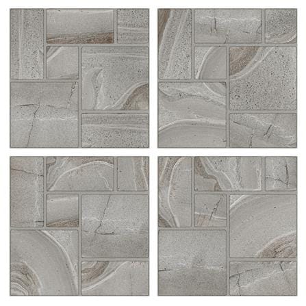 กระเบื้องพื้น 16x16 นิ้ว DURAGRES โบนิโต้ เทา A 0.96 ตร.ม._1