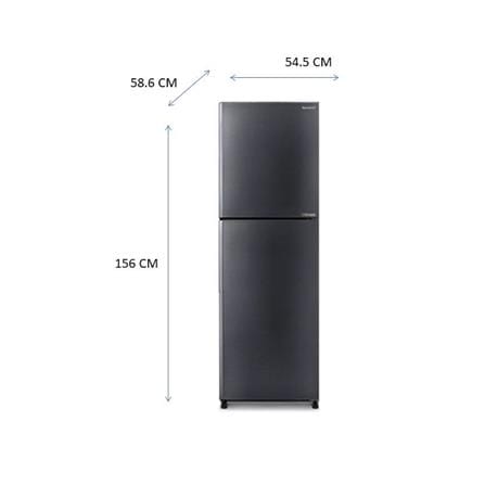 ตู้เย็น 2 ประตู SHARP SJ-XP230T-DK 7.9 คิว สีเงินเข้ม_7