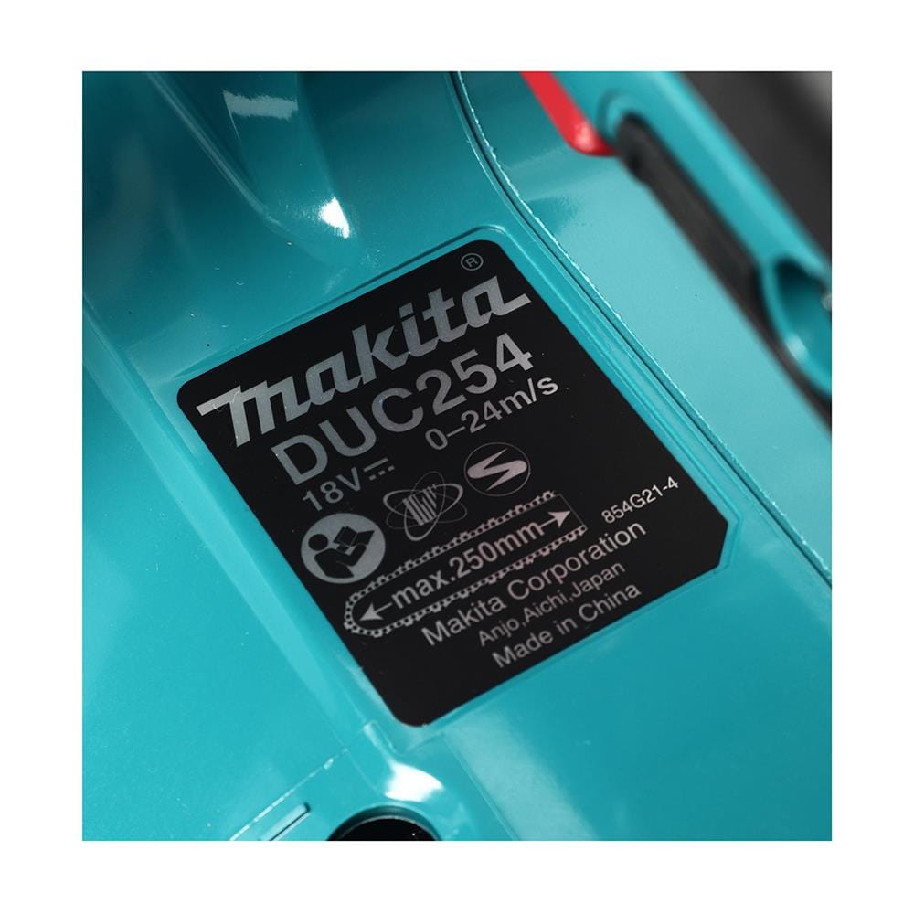 เลื่อยไฟฟ้าไร้สาย (พร้อมแบตเตอรี่) MAKITA DUC254RF 10 นิ้ว 18 โวลต์