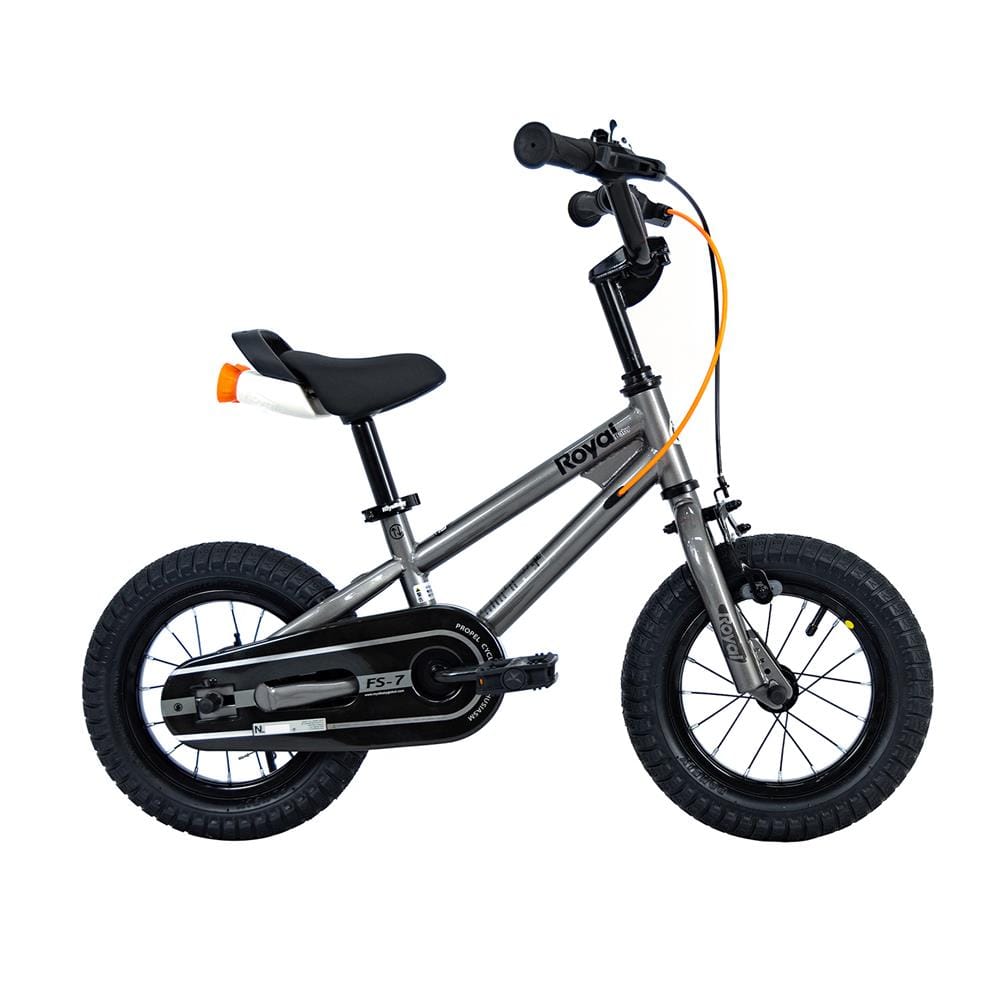 จักรยานเด็ก ROYAL BABY FREESTYLE V2 12 นิ้ว สีเทา